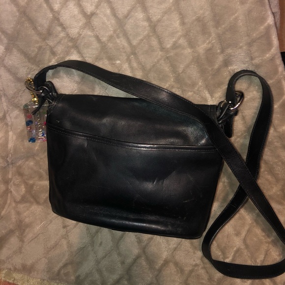 Leather Coach shoulder bag - Picture 4 of 9